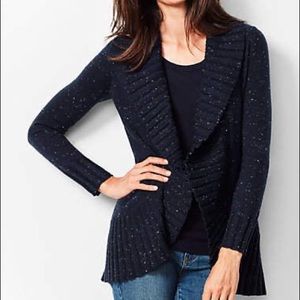 NWT TALBOTS OPEN FRONT CARDIGAN